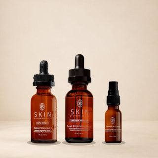 Brightening Power Trio: Radiant Renewal C, Toned Brightening Serum, Toned Eye Cream