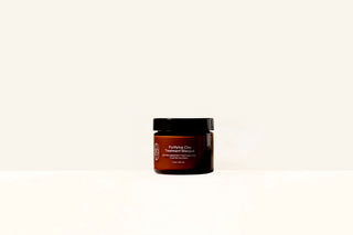 This purifying clay masque is a powerful acne treatment. It effectively draws out excess oil, dirt, grime, and bacteria, leaving your skin clear and healthy. Featuring sulfur, an exfoliate that prevents new breakouts, and bentonite & kaolin clays to absorb impurities. Perfect for acne-prone skin, this masque minimizes breakouts, clears pores, and promotes a radiant complexion.