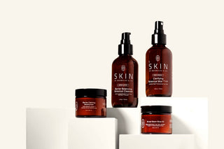 Nourish and protect your sensitive skin with our essential starter kit. This four-step system is designed to calm redness, soothe irritation, and promote a healthy, balanced complexion, all while protecting against future flare-ups.