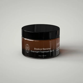 Breakout Banisher Overnight Treatment Gel 10 - Maximum Strength Benzoyl Peroxide Acne Treatment