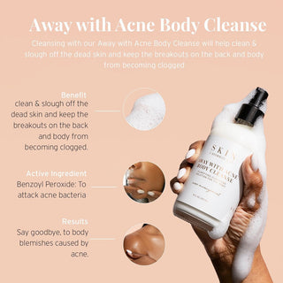 Away with Acne Body Cleanse - Skin by Brownlee & Co.