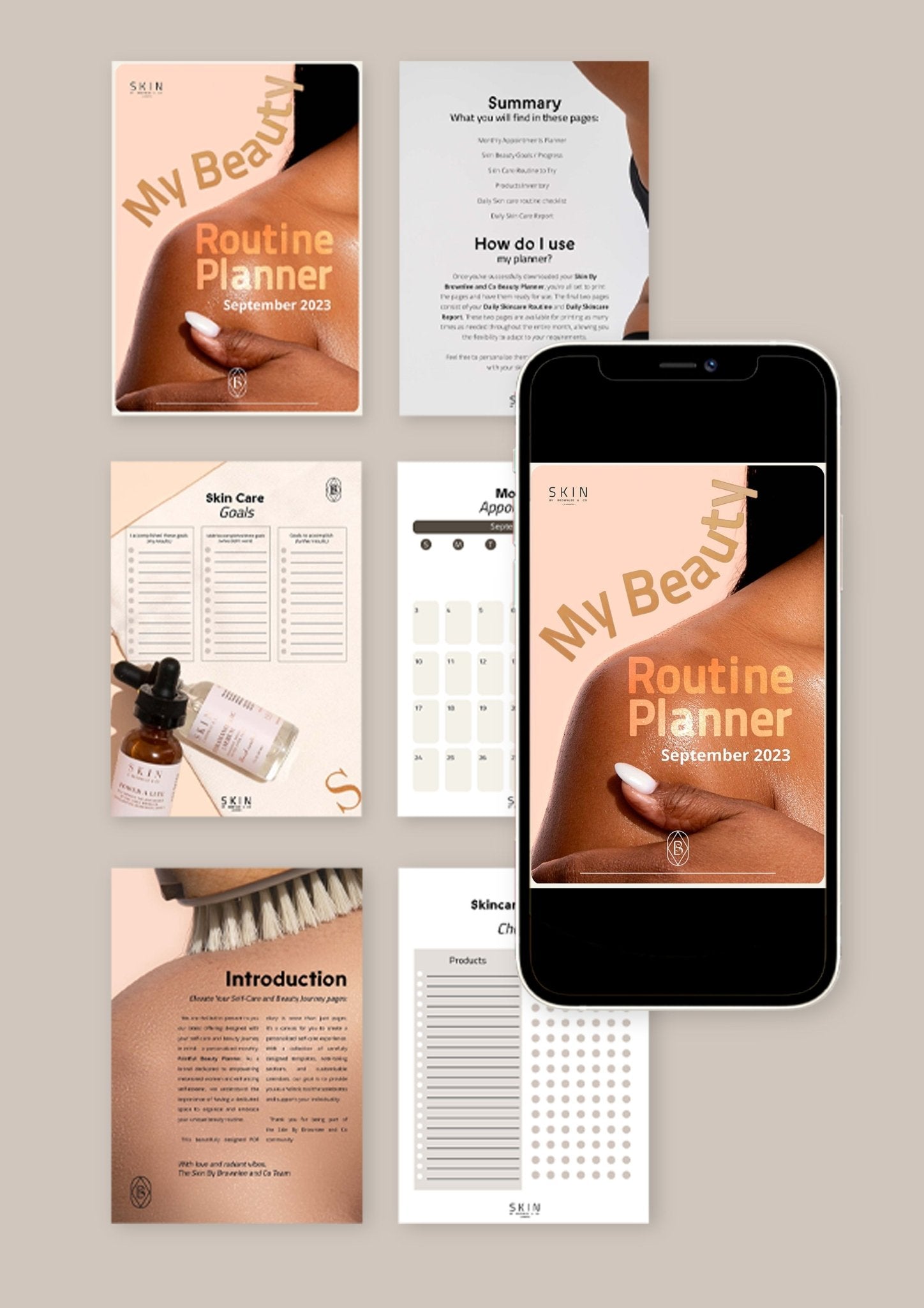Beauty Planner - 2023 - Skin by Brownlee & Co.