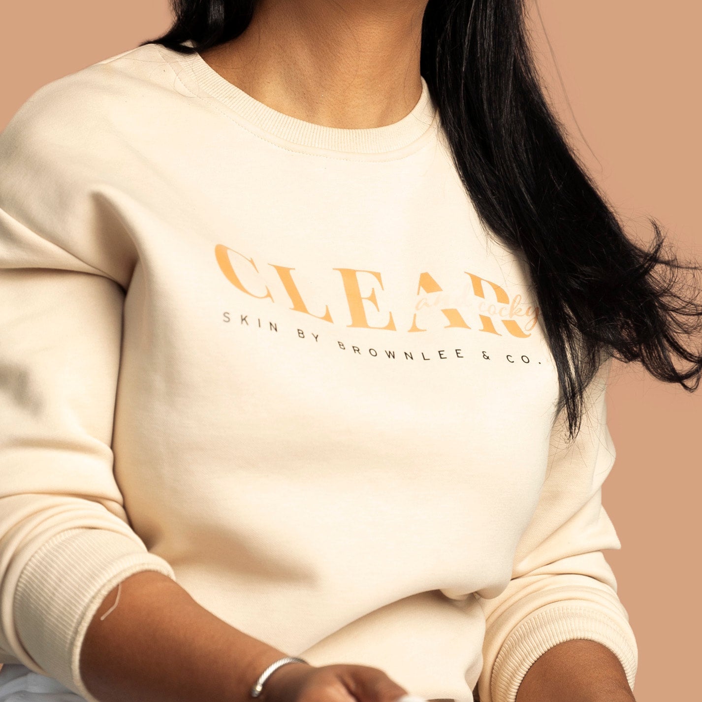 Clear & Cocky Sweatshirt - Skin by Brownlee & Co.
