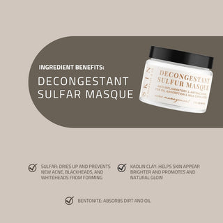 Decongestant Sulfur Masque - Skin by Brownlee & Co.