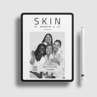 February 2024 Beauty Planner - Skin by Brownlee & Co.