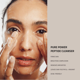 Pure Power Peptide Cleanser – Advanced Anti-Aging Care for Radiant Skin - Skin by Brownlee & Co.